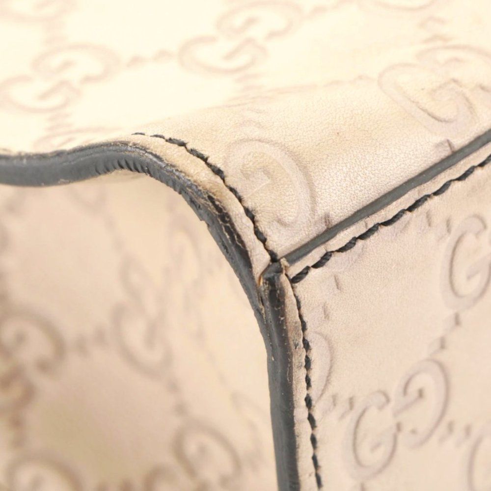 Authentic Gucci Emily Chain Flap Bag Medium in Guccissima Leather - Picture 11 of 12